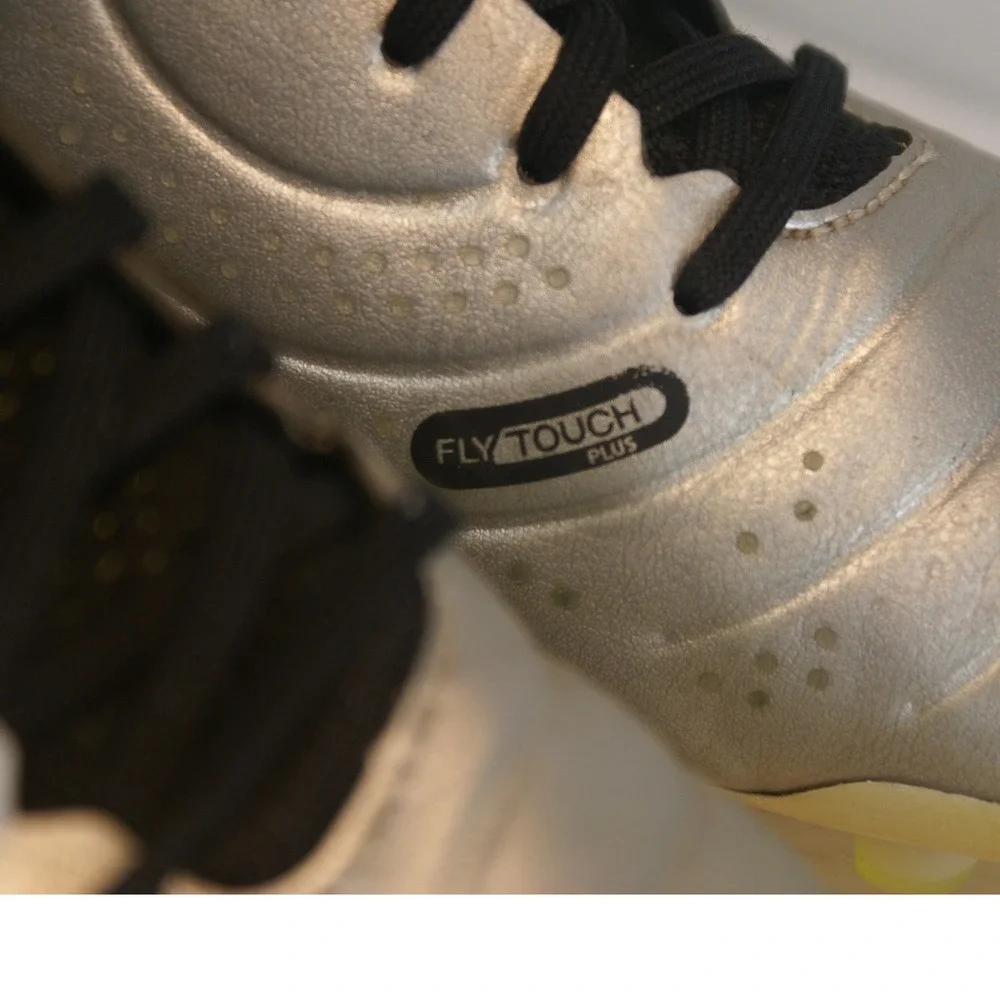 Nike Tiempo Legend 10 Elite FG Soccer Cleats Silver Volt DV4328-001 Mens 8.5 - Picture 9 of 16